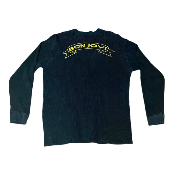 Other - Bon Jovi Crewneck Black/Gold Large